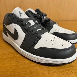 NEW Air Jordan 1 Low -- Iron Grey/Summit White -- Size 11 Mens